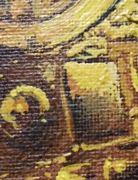 Tablou reproducere Omul cu coif de aur, dupa Rembrandt