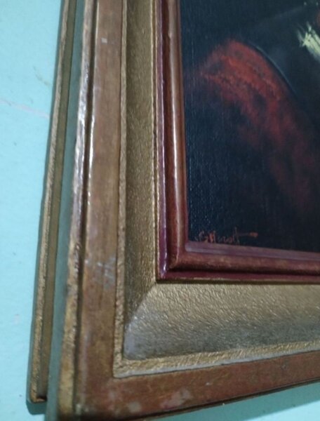 Tablou reproducere Omul cu coif de aur, dupa Rembrandt